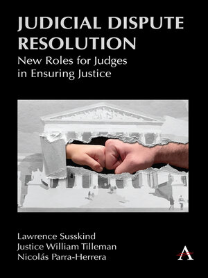 cover image of Judicial Dispute Resolution